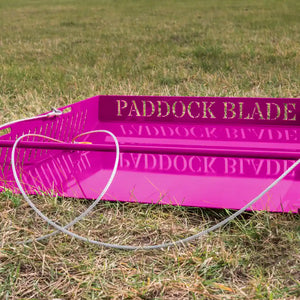 Paddock Blade Horse Paddock Cleaner Hot Pink | Premium UK Made | Free Delivery