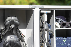 (NEW) Paddock Blade Deluxe Aluminium Tack Locker | Large | UK Made Free Delivery